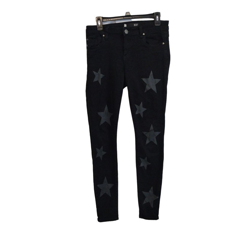 Kut from the Kloth black‎ denim skinny jeans